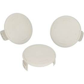 Resim Springsun 3 Adet Abs Akıllı Bobin Kapağı - Ryobi P2002/p2000/ry40200 Vb. Akülü Tıraş Makinaları İçin, Dayanıklı, Kolay Kurulum, Tırpan İpi Koruması 