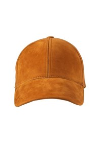 Resim Unisex Vegan Süet Şapka Taba 