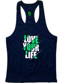 Resim BLUU Yourlife Fitness Gym Tank Top Sporcu Atleti 