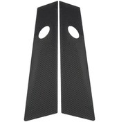 Resim Homyl 2x Araba Pencere B Sütunu Kapak Trim Sticker Tesla Şerit 