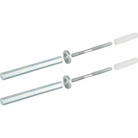 Resim Bluecape Gizli Raf Tutucu, Uçan Raf Pimi 10 cm 1 Takım 