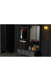 Resim Bubu Home Valve Genç Odası Takımı Dolap + Karyola + Komodin + Şifonyer 