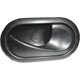 Resim Pleksan 2009 - 2012 Renault Clio Grand Tour - Ön Kapı Iç Açma Kolu Sağ Siyah (Pleksan) (Oem NO:8200733847) 