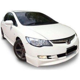 Resim Honda Civic Fd6 Ön Tampon Eki 2007/2009 - Mat Siyah STR-725 