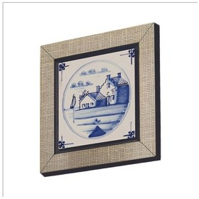 Resim Hollanda Deseni Baskılı Mdf Magnet 7x7 169 