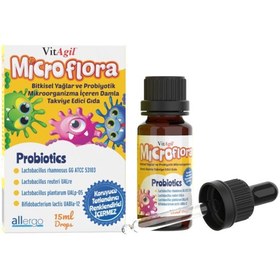 Resim Vitagil Microflora Probiyotik Damla 15 ml 