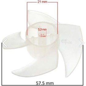 Resim Fakir Uyumlu Dryjet 4 Kanatlı Saç Kurutma Makinesi Pervanesi - 1 Adet 