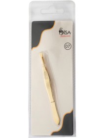 Resim SİSA Cosmetics Profesyonel Gold Renk Cımbız, Kaş Bıyık Alma Aleti 07 Maqya-1448 