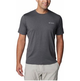 Resim Columbia Ao5545 Tech Trail Crew Neck Iı Erkek T-shirt-29978 Koyu Gri 