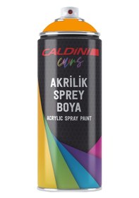 Resim Caldini Caterpillar Sarı Akrilik Sprey Boya 400 Ml 