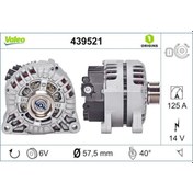 Resim VALEO 439521 Alternator 12 V 120A Citroen C4 - C5 1.6 04- Peugeot 308 1.6 407 2.0 -5+4 1073090 57056N (WC872327) 