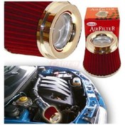 Resim Hava Filtresi 2 Aparatlı Dar-Geniş Ağızlı Krom-Kırmızı 4686301 