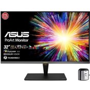 Resim ASUS ProArt 32″ PA32UCX-K 5Ms 60Hz Thunderbolt IPS 4K Ultra HD FreeSync Monitör 