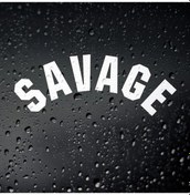 Resim Xl 30 Cm Geniş-siyah/beyaz Vahşi Komik Kelime Araba Etiket Satış Küçük/büyük Boy Çıkarılabilir Su Geçirmez Pencere 