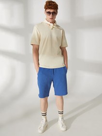 Resim Aeropostale İndigo Erkek Sweat Şort E-TORONTO 