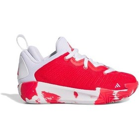 Resim Adidas Çocuk Kırmızı Basketbol Ayakkabısı Adidas Initiation C Jq6851 
