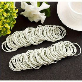 Resim 100/200/300/400/500 adet Beyaz Elastik Esnek Kauçuk Bantlar - 1.49 İnç (38mm) Para Bantları, Nakit, Çekler, Alıntılar için - Dayanıklı ve Esnek Ofis Malzemeleri, İş, Ev, Okul, Perakende Kullanımı, Alıntı Sarma, Basit Tasarım, Pürüzsüz Dokulu, Ev Düzenleme, Minimalist Tasarım, Yüksek Kaliteli Malzeme, Küçük İşletme Sahipleri 