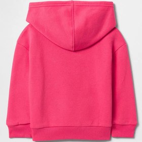 Resim Gap Kız Bebek Logo Kapüşonlu Sweatshirt Pembe - 12-18 Ay 