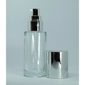 Resim Krem ve Losyon Şişesi 50 ml (2 Adet) Boş Şeffaf Şişe 