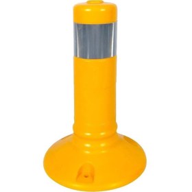 Resim Hayat Trafik Delinatör 30 x 8 cm Sarı, TPU Esnek Duba 