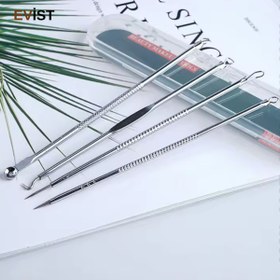 Resim Genel Markalar Siyah Nokta Temizleyici, Akne Temizleyici Set 4 Parça Kaliteli Set Yüz Bakım 