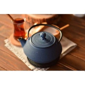 Resim Bambum Linden - Sümbül Döküm Demlik 300 Ml Gök Mavi 