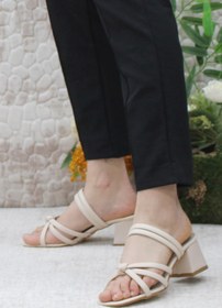 Resim Mehmet Mete Topuklu Fashion Kadın Terlik 