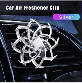 Resim Brightnova Silvery Araba Parfümü Çift Yönlü Dönen Örümcek Difüzör Taze Koku Serin Tasarım Çoklu Koku Kolay Hava 