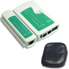 Resim Cat5/6 RJ45 - RJ11 ADSL İnternet Kablo Test Cihazı Network Tester 