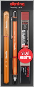 Resim Rotring Visuclick Jel Okul Seti 0,7 mm - Turuncu 