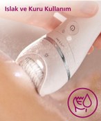 Resim Philips BRE700/05 Epilatör (Yüz+Koltuk altı+Bikini Bölgesi+Bacak)Islak-Kuru,Işıklı,Kablosuz 