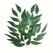 Resim 50 adet Gerçek Dokunuşlu Yapay Sarmaşan Yaprakları - Düğünler, Ev ve Anneler Günü Hediyeleri için Lush Yeşillik Dekoru - Gerçekçi Dalgalı Yapraklarla Dayanıklı Polyester Folij için DIY Çelenkler, Parti Malzemeleri ve Dış Mekan Dekorasyonları, Yapay Dış Mekan Bitkileri | Gerçekçi Sarmaşan Asma Dekoru | Gerçek Dokunuşlu Yapraklar, Sarmaşan Dekorasyonu 