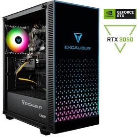 Resim Casper Excalibur E65H.245K-8V50T-0FC Ultra 5 245KF 8 GB 500 GB SSD RTX3050 W11H Masaüstü Oyuncu Bilgisayarı 