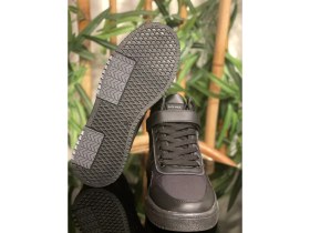 Resim Aco Erkek Basketbol Ayakkabı Unisex Air Basket Siyah 