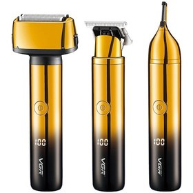 Resim Skycity Vgr367 Lcd Ekranlı 3'ü 1 Arada Usb Şarjlı Tıraş Makinesi - Kaş Düzeltici, Saç Kesici Ve Tıraş Fırçası İle 90 Dakika Kullanim Süresi 