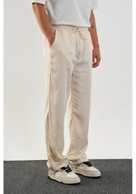 Resim Redline Fate Erkek Baggy Rahat Pantolon Bej 