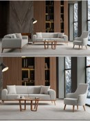 Resim DİAVSE EV & YAŞAM Lotus Koltuk Takımı 3+3+1 