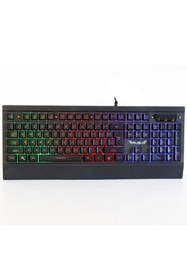 Resim Rush Oops Rk303 Rainbow Mekanik Hisli Gaming Oyuncu Klavyesi 