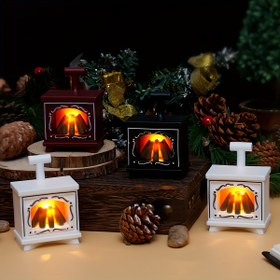 Resim Çekici LED Şömine & Çay Işığı Mum - Alevsiz, Pil ile Çalışan Dekoratif Lamba Ev için, Halloween, Noel, Şükran Günü & Yeni Yıl Hediyeleri için Mükemmel 