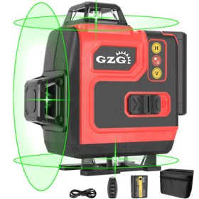 Resim Profesyonel Kendiliğinden Düzleştirici Lazer Seviye - Ağır Hizmet İnşaat Lazer Aleti, Puls Modu, 360° Çapraz Hat, USB Güç Kaynağı (Kablo ve Pil Dahil), Taşınabilir Taşıma Çantası ile İnşaatçılar, Yükleniciler, DIY Projeler için - Fayans Düzleme, Resim Asma, Geniş Alanlar, Fayans Kurulum Yardımı, Sağlam Tasarım, Ev Yenileme İşleri 