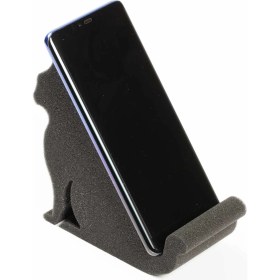 Resim Sünger Kedi Masa Üstü Telefon ve Tablet Tutacağı 13X12,5X6 cm 