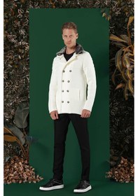 Resim 02 Slim Fit Ekru Spor Kaban Ekru 