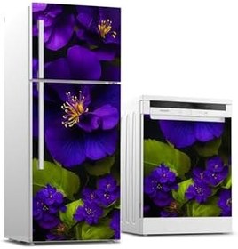 Resim Buzdolabı ve Bulaşık Makinesi Takım Sticker 0402 