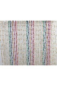 Resim Otantik Çarşı Naturel Hasır Kapı Perdesi Halat Örgülü 90x190 cm. Renkli 