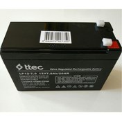 Resim Ttec 12 Volt 7 Amper Kuru Akü 12v 7a Akü Ups Aküsü Kesintisiz Güç Kaynağı Aküsü Pili Bataryası 