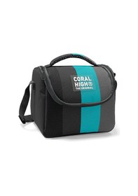 Resim Coral High Erkek Çocuk İlkokul Beslenme Çantası, Siyah Turkuaz Çizgili, Isı Yalıtımlı Siyah - Turkuaz 