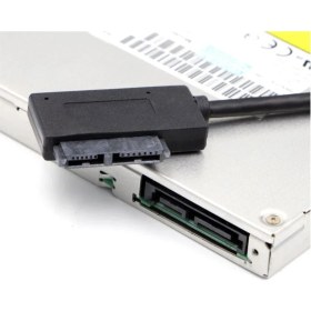 Resim Boblov USB 2.0 Sata 7+6pin Cable 13PIN Slim Sata For Laptop Cd/dvd Rom Optical Drive Slimline USB Kablosu 