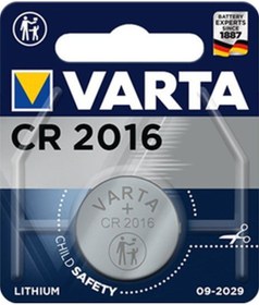 Resim Varta Cr2016 3v Elektronik Lityum Pil Germany 
