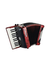 Resim Hohner Bravo II 48 Akordeon (Kırmızı) 