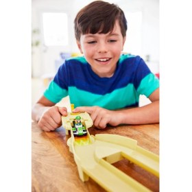 Resim Hot Wheels Mario Kart Çılgın Yaratıklar Oyun Seti Thwomp Ruins GFY46 